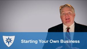 Video about things to consider before starting a business.