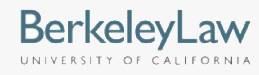Berkley Law School Logo