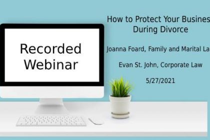 How to Protect Your Business in a Divorce